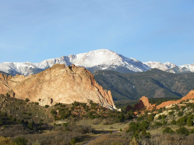 South Gateway Rock - Lyons sandstone in Garden of the Gods Park